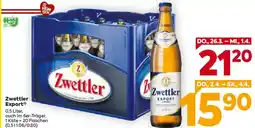 Billa Zwettler Export Angebot