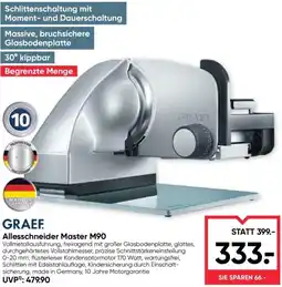 Maximarkt Allesschneider Master M90 Angebot