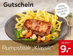 XXXLutz Gutschein Rumpsteak Klassik Angebot