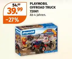 Müller Playmobil offroad truck 72061 Angebot