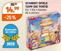 Müller Schmidt spiele topp die torte! Angebot