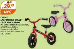 Müller Chicco laufrad red bullet oder pink arrow Angebot