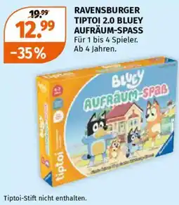 Müller Ravensburger tiptoi 2.0 bluey aufräum-spass Angebot