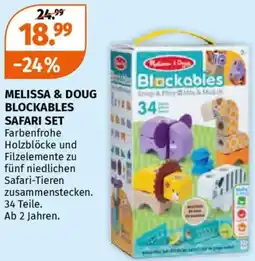 Müller Melissa & doug blockables safari set Angebot