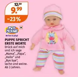 Müller Puppe spricht Angebot