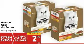 Billa Gourmet Gold Div. Sorten Angebot