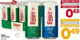 Billa Egger div. Sorten Angebot