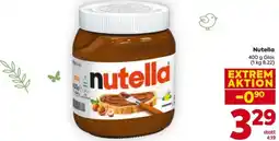 Billa nutella Angebot