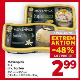 Billa Mövenpick Eis Angebot