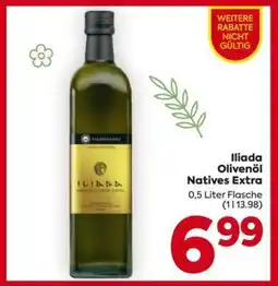 Billa Iliada Olivenöl Natives Extra Angebot