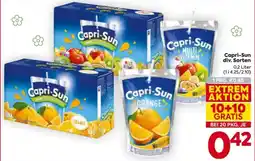 Billa Capri-Sun div. Sorten Angebot
