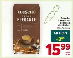 Billa Eduscho Crema od. Espresso div. Sorten Angebot