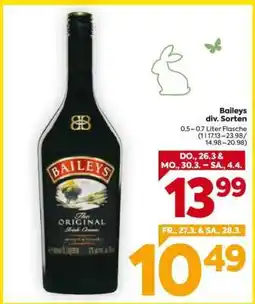 Billa Baileys div. Sorten Angebot
