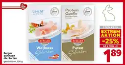 Billa Berger Schinken div. Sorten Angebot