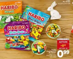 Billa Haribo Fruchtgummi div. Sorten Angebot