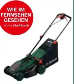 OBI Bosch Akku-Rasenmäher Rotak 18V2-38 Angebot