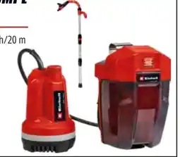 OBI Einhell Akku-Klarwasserpumpe GE-PP 18RB Li-Solo Angebot