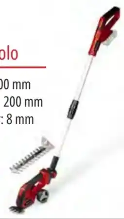 OBI Einhell Akku-Gras-und Strauchschere GE-CG 18/100 Li T Kit Angebot