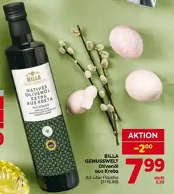 Billa BILLA GENUSSWELT Olivenöl aus Kreta Angebot
