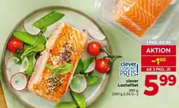 Billa clever Lachsfilet Angebot
