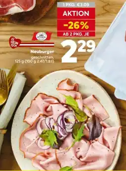 Billa Neuburger geschnitten Angebot