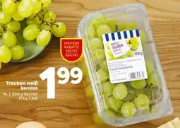 Billa Trauben weiß kernlos Angebot