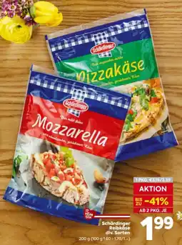 Billa Schärdinger Reibkäse Angebot