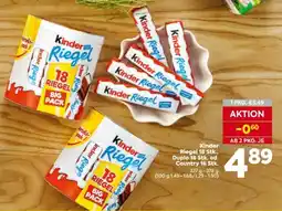 Billa Kinder Riegel 18 stk. Duplo 18 Stk. od. Country 16 Stk. Angebot