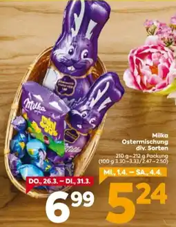Billa Milka Ostermischung Angebot