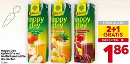 Billa Happy Day Apfelsäfte od. Multivitaminsäfte Angebot
