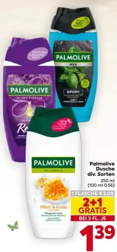 Billa Palmolive Dusche Angebot