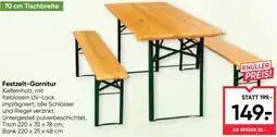 Maximarkt Festzelt-Garnitur Angebot