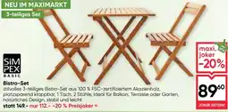 Maximarkt Bistro-Set Angebot