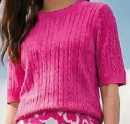 Tchibo Eduscho Feinstrickpullover mit Zopfmuster Angebot