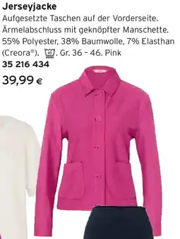 Tchibo Eduscho Jerseyjacke Angebot