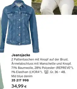Tchibo Eduscho Jeansjacke Angebot