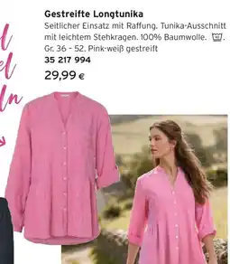 Tchibo Eduscho Gestreifte Longtunika Angebot