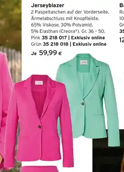 Tchibo Eduscho Jerseyblazer Angebot