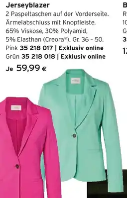 Tchibo Eduscho Jerseyblazer Angebot