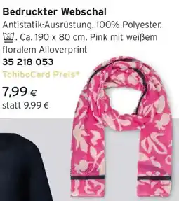 Tchibo Eduscho Bedruckter Webschal Angebot