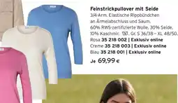 Tchibo Eduscho Feinstrickpullover mit Seide Angebot