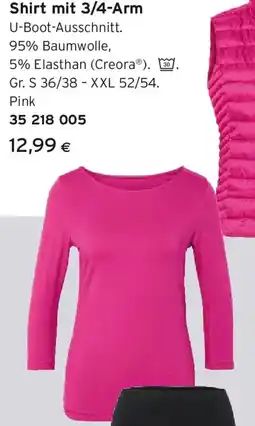 Tchibo Eduscho Shirt mit 3/4-Arm Angebot