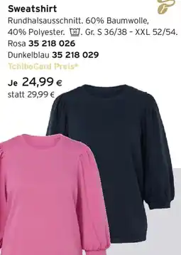 Tchibo Eduscho Sweatshirt Angebot