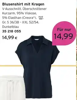 Tchibo Eduscho Blusenshirt mit Kragen Angebot