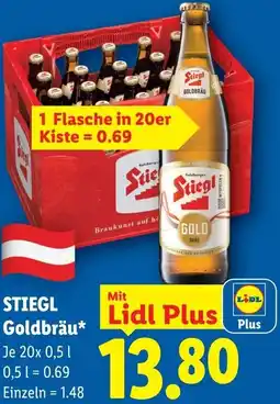 Lidl Stiegl goldbräu Angebot