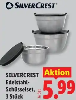 Lidl Silvercrest edelstahl- schüsselset Angebot