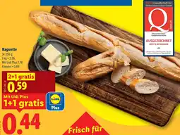 Lidl Baguette Angebot