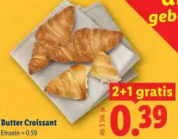 Lidl Butter Croissant Angebot