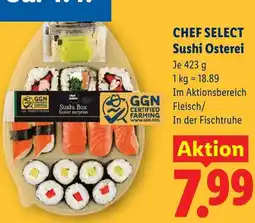 Lidl Chef select sushi osterei Angebot