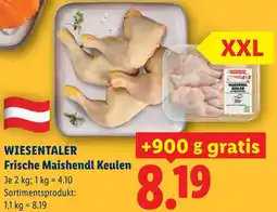 Lidl WIESENTALER Frische Maishendl Keulen Angebot